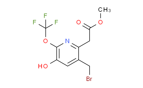 AM162023 | 1806025-75-1 | Methyl 3-(bromomethyl)-5-hydroxy-6-(trifluoromethoxy)pyridine-2-acetate