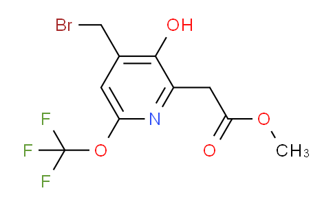 AM162028 | 1806266-44-3 | Methyl 4-(bromomethyl)-3-hydroxy-6-(trifluoromethoxy)pyridine-2-acetate