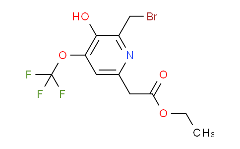 AM162032 | 1804636-56-3 | Ethyl 2-(bromomethyl)-3-hydroxy-4-(trifluoromethoxy)pyridine-6-acetate