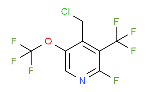 AM162034 | 1803700-59-5 | 4-(Chloromethyl)-2-fluoro-5-(trifluoromethoxy)-3-(trifluoromethyl)pyridine