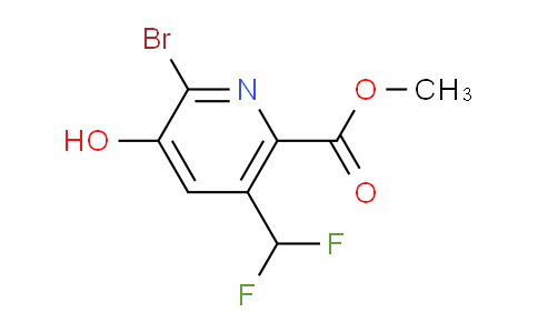AM16204 | 1804844-59-4 | Methyl 2-bromo-5-(difluoromethyl)-3-hydroxypyridine-6-carboxylate
