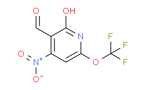 2-Hydroxy-4-nitro-6-(trifluoromethoxy)pyridine-3-carboxaldehyde