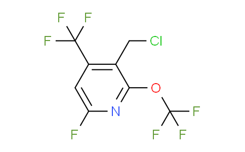 AM162048 | 1804332-17-9 | 3-(Chloromethyl)-6-fluoro-2-(trifluoromethoxy)-4-(trifluoromethyl)pyridine