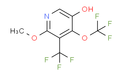 AM162050 | 1804314-30-4 | 5-Hydroxy-2-methoxy-4-(trifluoromethoxy)-3-(trifluoromethyl)pyridine