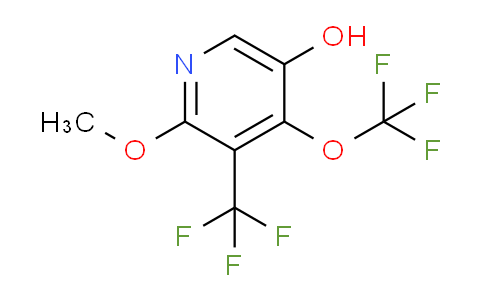 5-Hydroxy-2-methoxy-4-(trifluoromethoxy)-3-(trifluoromethyl)pyridine