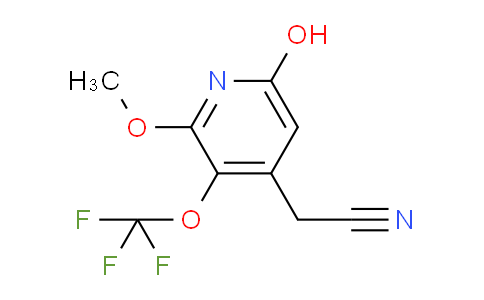 AM162066 | 1804774-06-8 | 6-Hydroxy-2-methoxy-3-(trifluoromethoxy)pyridine-4-acetonitrile