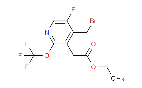 AM162067 | 1803944-04-8 | Ethyl 4-(bromomethyl)-5-fluoro-2-(trifluoromethoxy)pyridine-3-acetate