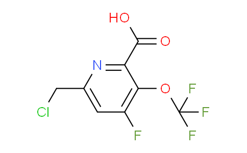 6-(Chloromethyl)-4-fluoro-3-(trifluoromethoxy)pyridine-2-carboxylic acid