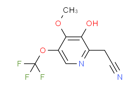 AM162076 | 1804826-92-3 | 3-Hydroxy-4-methoxy-5-(trifluoromethoxy)pyridine-2-acetonitrile