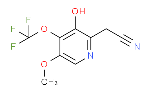 3-Hydroxy-5-methoxy-4-(trifluoromethoxy)pyridine-2-acetonitrile