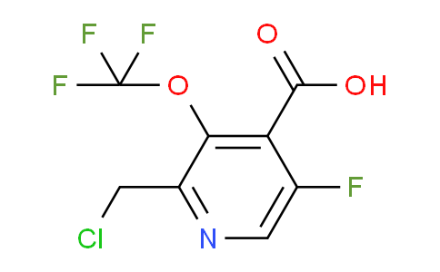 AM162080 | 1804317-72-3 | 2-(Chloromethyl)-5-fluoro-3-(trifluoromethoxy)pyridine-4-carboxylic acid