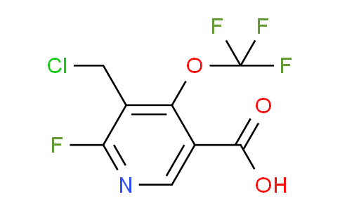 AM162090 | 1804749-11-8 | 3-(Chloromethyl)-2-fluoro-4-(trifluoromethoxy)pyridine-5-carboxylic acid