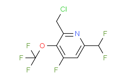 AM162094 | 1804332-02-2 | 2-(Chloromethyl)-6-(difluoromethyl)-4-fluoro-3-(trifluoromethoxy)pyridine