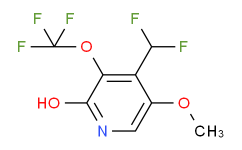 4-(Difluoromethyl)-2-hydroxy-5-methoxy-3-(trifluoromethoxy)pyridine