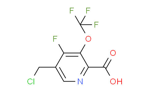 AM162100 | 1804622-55-6 | 5-(Chloromethyl)-4-fluoro-3-(trifluoromethoxy)pyridine-2-carboxylic acid