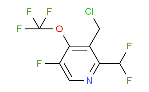 AM162101 | 1806152-59-9 | 3-(Chloromethyl)-2-(difluoromethyl)-5-fluoro-4-(trifluoromethoxy)pyridine