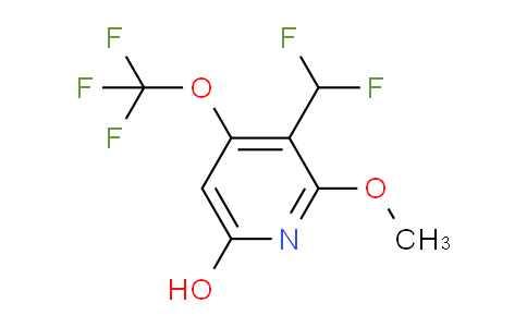 3-(Difluoromethyl)-6-hydroxy-2-methoxy-4-(trifluoromethoxy)pyridine