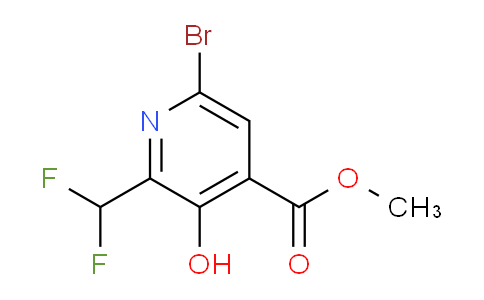 AM16211 | 1805372-05-7 | Methyl 6-bromo-2-(difluoromethyl)-3-hydroxypyridine-4-carboxylate