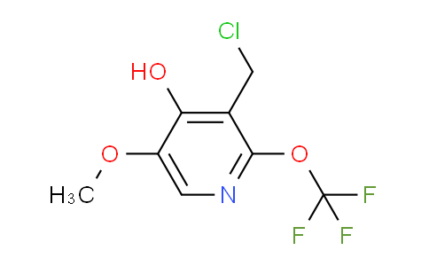 3-(Chloromethyl)-4-hydroxy-5-methoxy-2-(trifluoromethoxy)pyridine