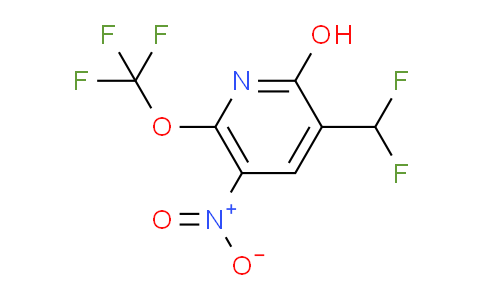 3-(Difluoromethyl)-2-hydroxy-5-nitro-6-(trifluoromethoxy)pyridine