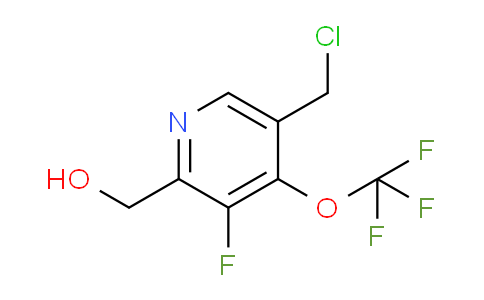 5-(Chloromethyl)-3-fluoro-4-(trifluoromethoxy)pyridine-2-methanol