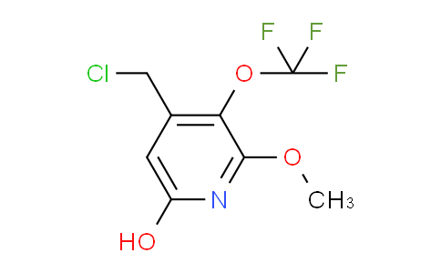 AM162134 | 1804773-47-4 | 4-(Chloromethyl)-6-hydroxy-2-methoxy-3-(trifluoromethoxy)pyridine