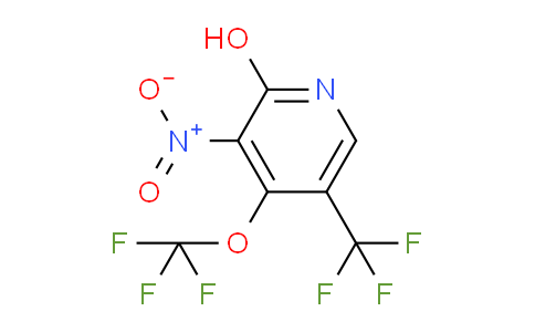 2-Hydroxy-3-nitro-4-(trifluoromethoxy)-5-(trifluoromethyl)pyridine