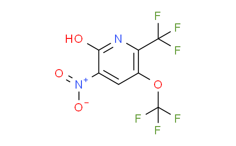 2-Hydroxy-3-nitro-5-(trifluoromethoxy)-6-(trifluoromethyl)pyridine