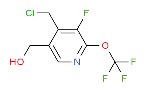 AM162142 | 1804748-62-6 | 4-(Chloromethyl)-3-fluoro-2-(trifluoromethoxy)pyridine-5-methanol