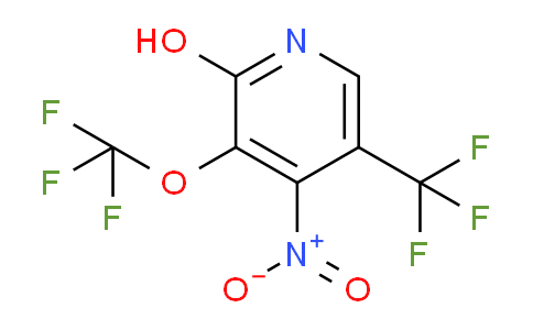 2-Hydroxy-4-nitro-3-(trifluoromethoxy)-5-(trifluoromethyl)pyridine