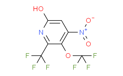 6-Hydroxy-4-nitro-3-(trifluoromethoxy)-2-(trifluoromethyl)pyridine