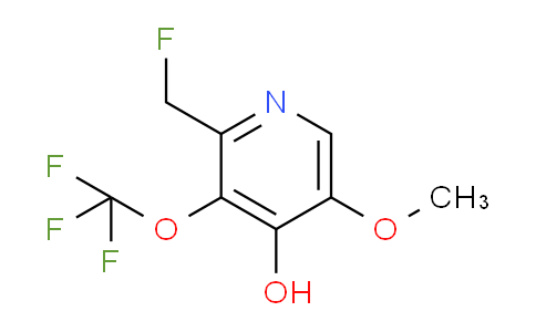 2-(Fluoromethyl)-4-hydroxy-5-methoxy-3-(trifluoromethoxy)pyridine