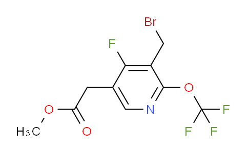 AM162154 | 1804819-67-7 | Methyl 3-(bromomethyl)-4-fluoro-2-(trifluoromethoxy)pyridine-5-acetate