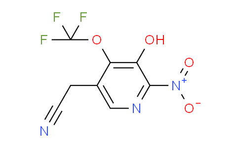 AM162161 | 1806740-50-0 | 3-Hydroxy-2-nitro-4-(trifluoromethoxy)pyridine-5-acetonitrile