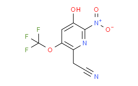 AM162162 | 1804715-19-2 | 3-Hydroxy-2-nitro-5-(trifluoromethoxy)pyridine-6-acetonitrile