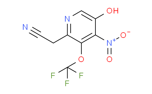 5-Hydroxy-4-nitro-3-(trifluoromethoxy)pyridine-2-acetonitrile