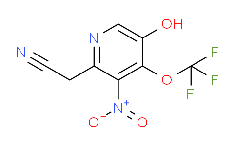 5-Hydroxy-3-nitro-4-(trifluoromethoxy)pyridine-2-acetonitrile
