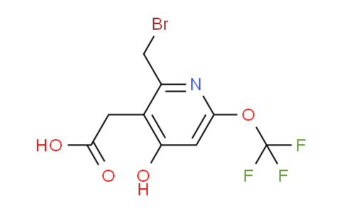 AM162176 | 1804836-67-6 | 2-(Bromomethyl)-4-hydroxy-6-(trifluoromethoxy)pyridine-3-acetic acid