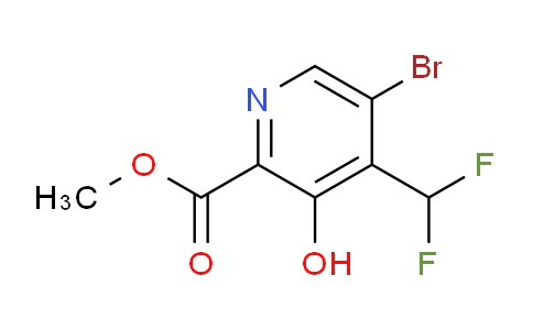 AM16218 | 1804844-66-3 | Methyl 5-bromo-4-(difluoromethyl)-3-hydroxypyridine-2-carboxylate