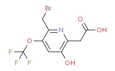 AM162180 | 1806738-59-9 | 2-(Bromomethyl)-5-hydroxy-3-(trifluoromethoxy)pyridine-6-acetic acid