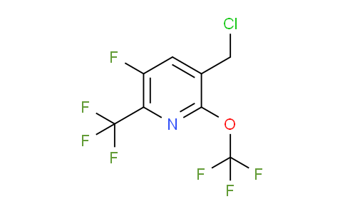 AM162181 | 1803700-48-2 | 3-(Chloromethyl)-5-fluoro-2-(trifluoromethoxy)-6-(trifluoromethyl)pyridine