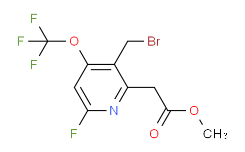 AM162182 | 1804331-40-5 | Methyl 3-(bromomethyl)-6-fluoro-4-(trifluoromethoxy)pyridine-2-acetate