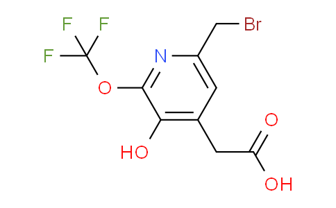 AM162183 | 1806160-34-8 | 6-(Bromomethyl)-3-hydroxy-2-(trifluoromethoxy)pyridine-4-acetic acid