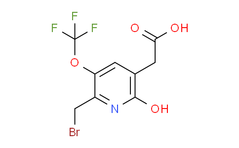 AM162184 | 1804836-82-5 | 2-(Bromomethyl)-6-hydroxy-3-(trifluoromethoxy)pyridine-5-acetic acid