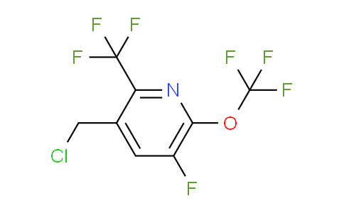 AM162185 | 1804748-51-3 | 3-(Chloromethyl)-5-fluoro-6-(trifluoromethoxy)-2-(trifluoromethyl)pyridine