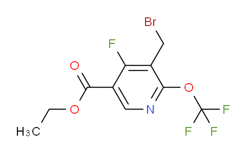 AM162187 | 1806014-86-7 | Ethyl 3-(bromomethyl)-4-fluoro-2-(trifluoromethoxy)pyridine-5-carboxylate