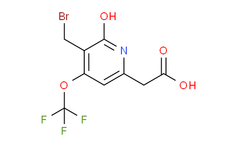 AM162188 | 1804721-29-6 | 3-(Bromomethyl)-2-hydroxy-4-(trifluoromethoxy)pyridine-6-acetic acid