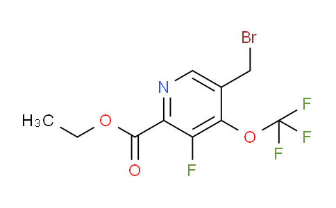 AM162191 | 1804746-75-5 | Ethyl 5-(bromomethyl)-3-fluoro-4-(trifluoromethoxy)pyridine-2-carboxylate