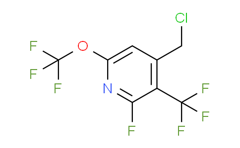 AM162192 | 1804758-67-5 | 4-(Chloromethyl)-2-fluoro-6-(trifluoromethoxy)-3-(trifluoromethyl)pyridine