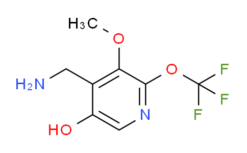 4-(Aminomethyl)-5-hydroxy-3-methoxy-2-(trifluoromethoxy)pyridine